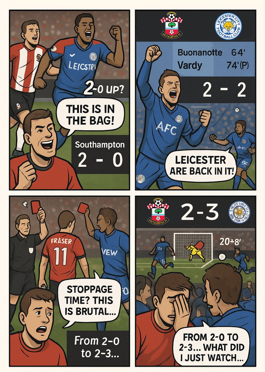 Uunse_com's tweet image. Match Memories #06：Southampton - Leicester City  Foxes&apos; Comeback Night
#SOULEI #Southampton #LeicesterCity #PremierLeague