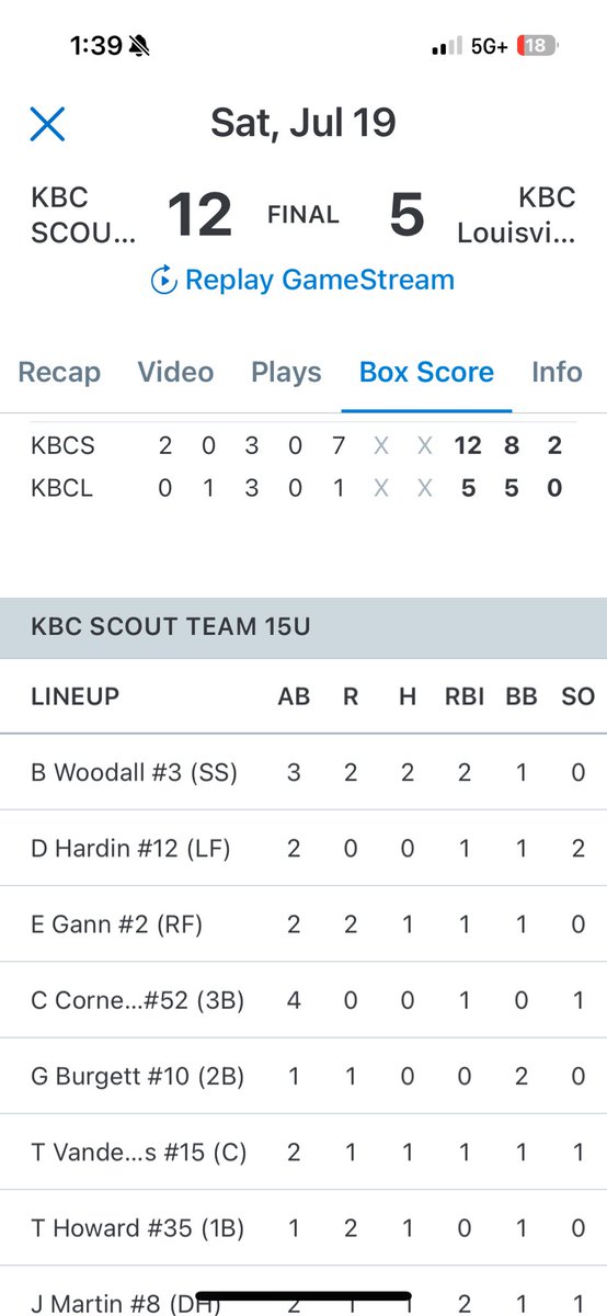 KBC Scout Team 2028 tweet media