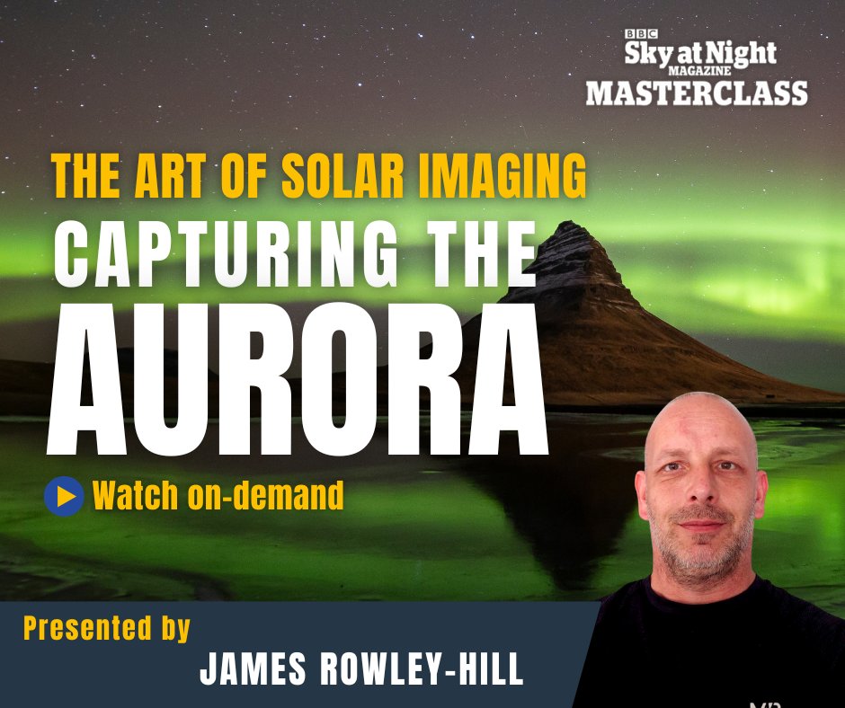 skyatnightmag's tweet image. Ready to master the art of aurora photography?
🌟 Join our spring series and learn all the techniques you need in our talk, Capturing the Aurora, featuring James Rowley-Hill.
Catch up on-demand here ➡ bit.ly/42ayPJ2