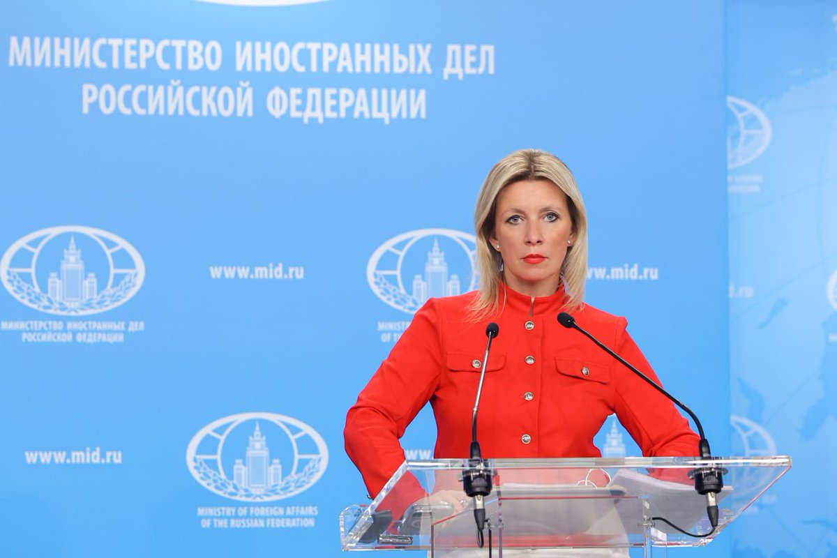mfa_russia's tweet image. 🎙 Briefing by Russia's Foreign Ministry Spokeswoman Maria #Zakharova of July 17, 2025
🔹 #Ukraine
🔹 #KievRegimeCrimes
🔹 #UK #FreedomOfSpeech #DoubleStandards
🔹 #VolhyniaMassacre
🔹 #Moldova
📰 Read: tiny.cc/j8sp001
📺 Watch: tiny.cc/k8sp001