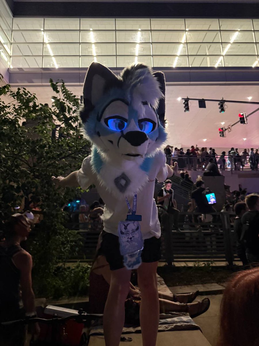 CybrFur's tweet image. Dunno what to do with these photos but the vibe is fun 😂