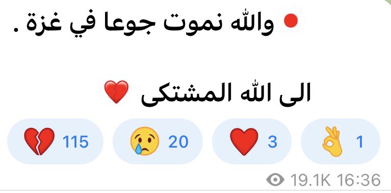 jafaritwt's tweet image. پست ادمین یک کانال غزه ای:
داریم از گشنگی می میریم
شکایتمان را به خدا می بریم
