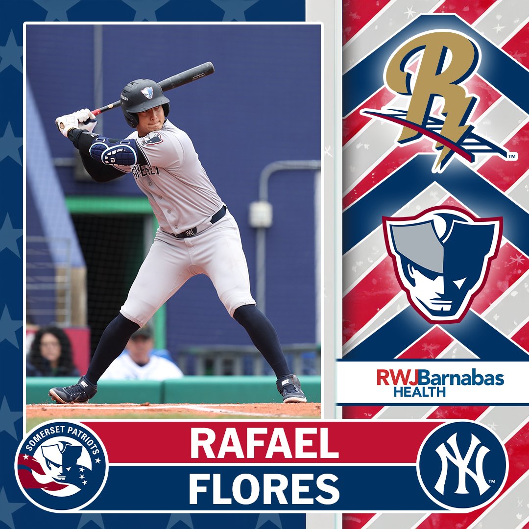 Somerset Patriots (@sompatriots) on Twitter photo The <a href="/Yankees/">New York Yankees</a> have announced the following roster moves:
🔹Rafael Flores and Bailey Dees – Transferred Somerset to Scranton
🔹Michael Arias – Returned from Minor League Rehab, Transferred of Option Scranton to Somerset
🔹Tomas Frick – Transferred Hudson Valley to Somerset The <a href="/Yankees/">New York Yankees</a> have announced the following roster moves:
🔹Rafael Flores and Bailey Dees – Transferred Somerset to Scranton
🔹Michael Arias – Returned from Minor League Rehab, Transferred of Option Scranton to Somerset
🔹Tomas Frick – Transferred Hudson Valley to Somerset