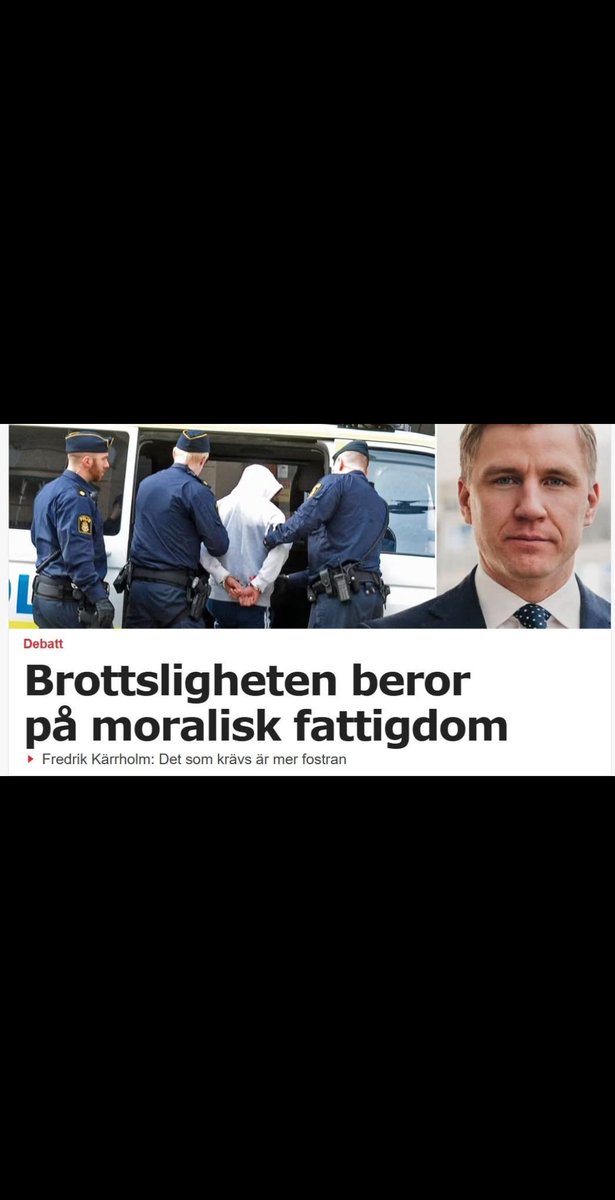 kommunalarbeta1's tweet photo. Vettigast som Kärgholm skrivit, men det var före #Forsellgate. Nu brottsligheten beror inte på moralisk fattigdom https://t.co/gCkcvSGayo
