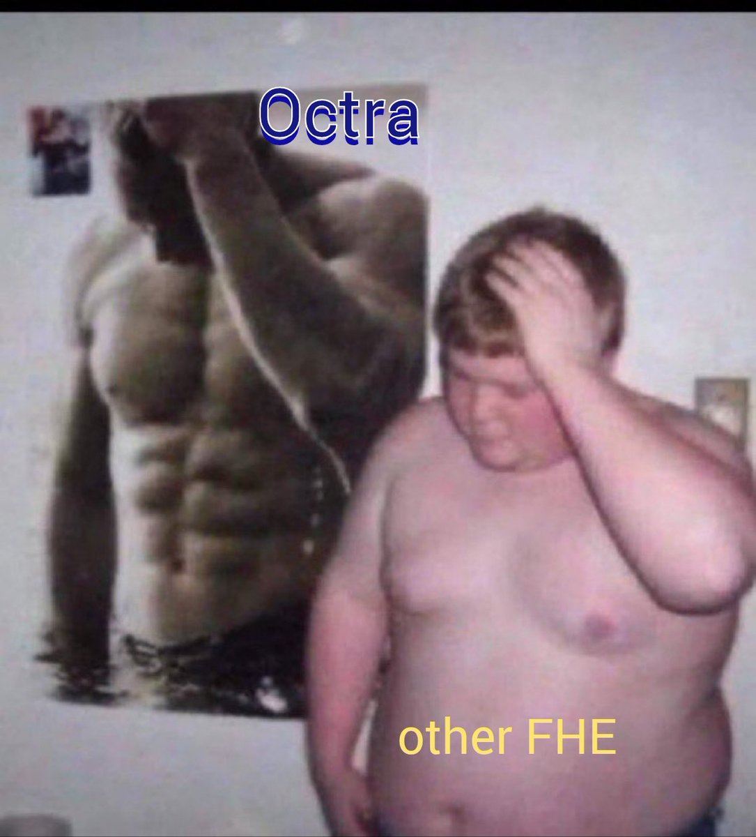 pcho8238's tweet image. Octra FHE claims to differ from other FHE by being GPU-native, matrix-optimized, and designed for AI inference — aiming for faster encrypted computation on AI workloads than traditional CPU-bound or lattice-FHE schemes.
#octra
#FHE
@octra @octralabs