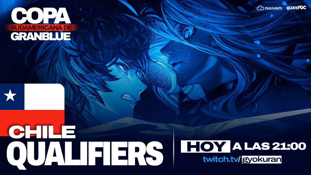 🇨🇱 ¡Chile también entra al campo de batalla HOY a las 21PM UTC-4! 💥

¡Las inscripciones siguen abiertas para jugadores chilenos!

👉 Regístrate en: start.gg/CSGB
📺 Asiste en: twitch.tv/gyokuran