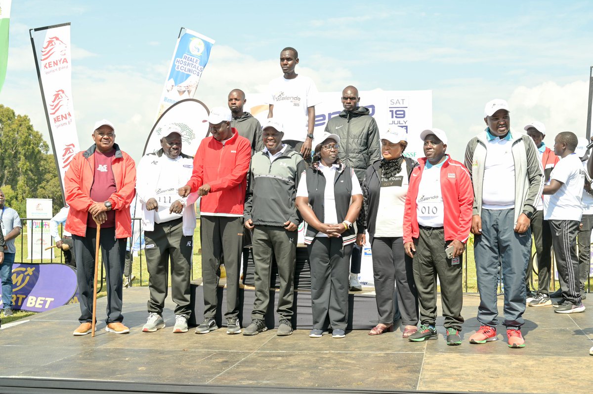 tanuijohn's tweet image. Congratulations to the winners of the inaugural Uzalendo Half Marathon – 21KM Race 🎉
Male Winners:
Stephen Kibet – 1:04:43 🥇
Peter Tuitoek – 1:05:14 🥈
Justus Kiprop – 1:05:20 🥉
Female Winners:
Joyce Chepkemoi – 1:14:46 🥇
Gladis Koech – 1:15:17 🥈
Catherine Paiyoy –…