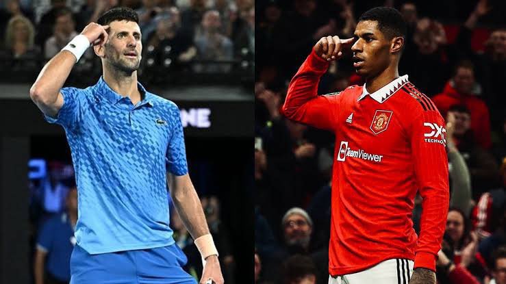 UTDMarcel's tweet image. Marcus rashford taking this big influence to Barcelona 😮‍💨
