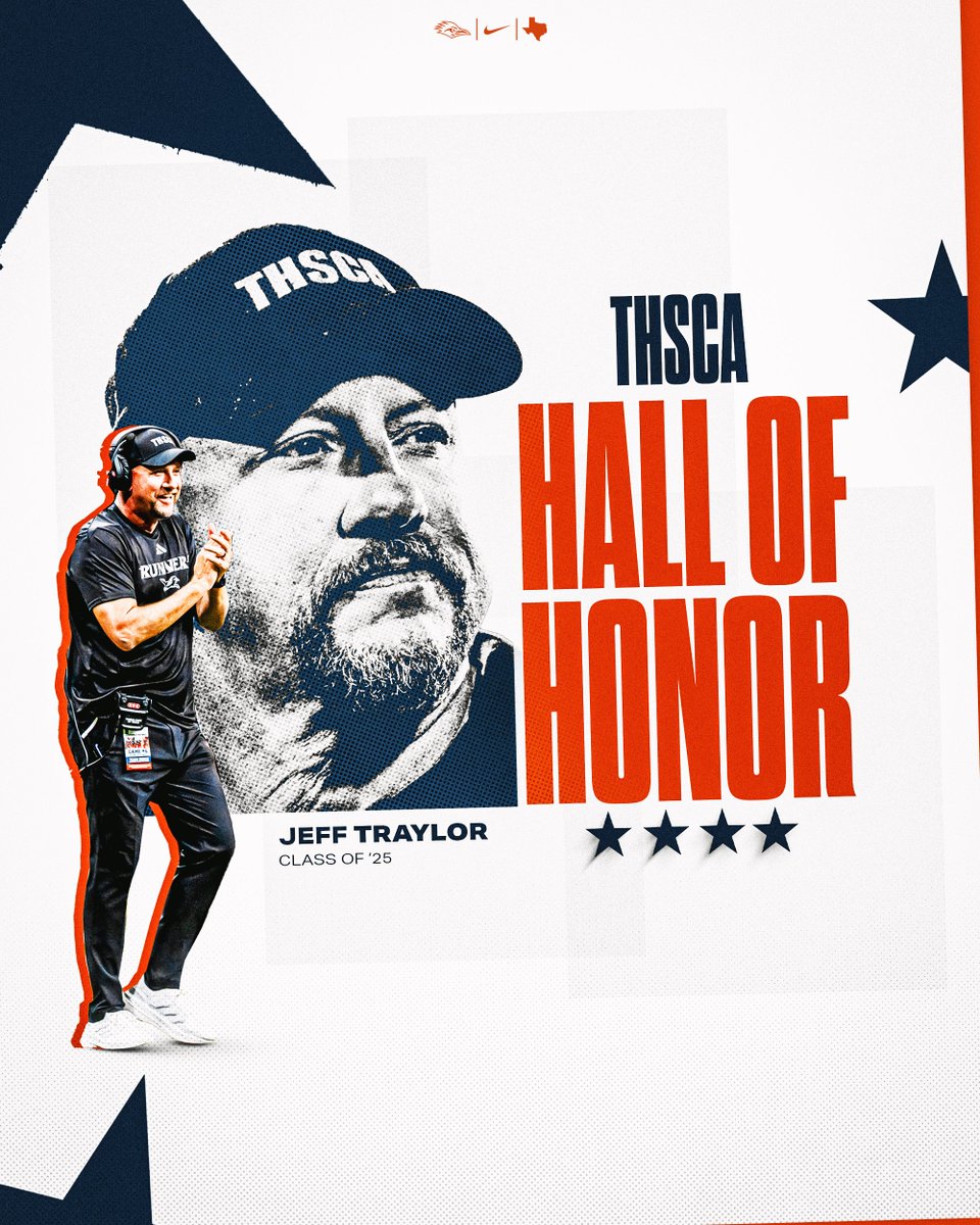 UTSAFTBL's tweet image. Join us in congratulating @CoachTraylor who is being inducted in to the @THSCAcoaches Hall of Honor this evening π₯³
#210TriangleOfToughness x #THSCA