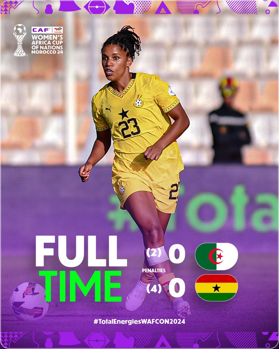 Akwasi_Ayala's tweet image. Congratulations 🎈🍾🎊🎉 @GhanaWNT for the Semis 🇬🇭🇬🇭🇬🇭 👸