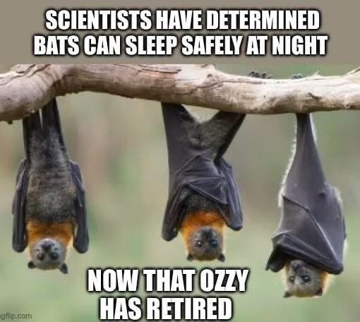 Here’s to the Prince of Darkness happy retirement.