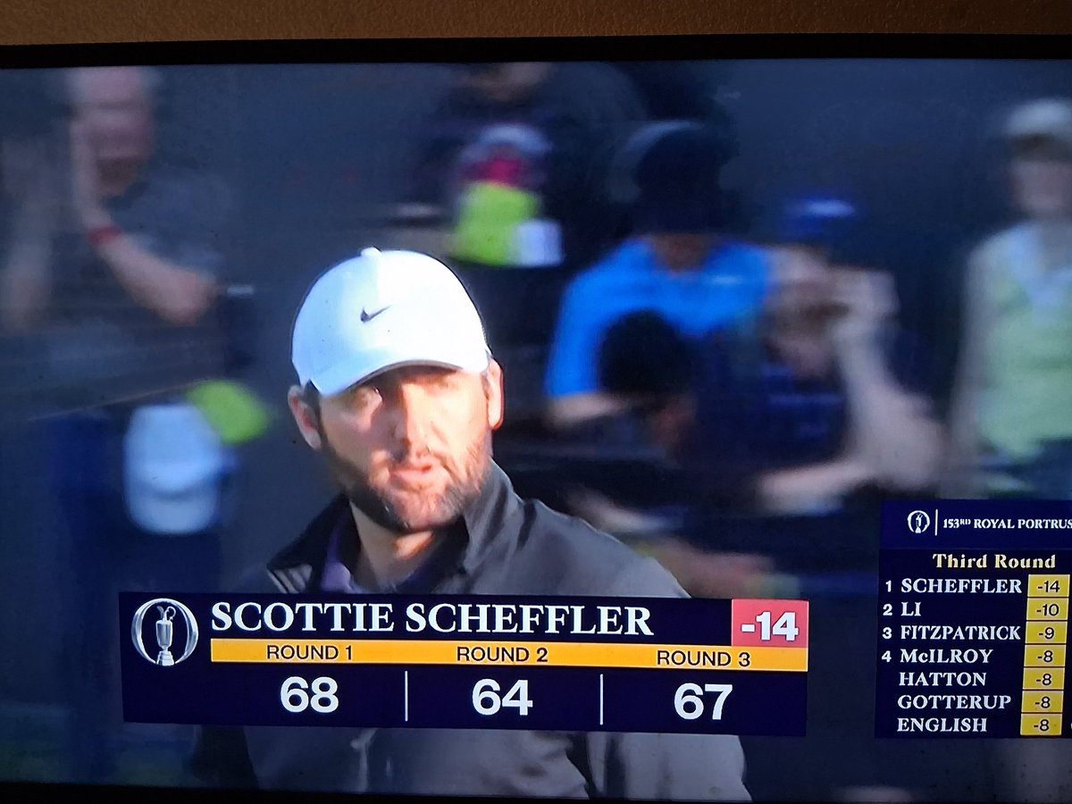 JamesHo03148924's tweet image. #Effortless He's on another level right now..One bogey in his last 36 holes!
🤩 See you tomorrow..⛳️
#TheOpen #Golf
#TheOpenChampionship 
#ScottieScheffler 🌟
