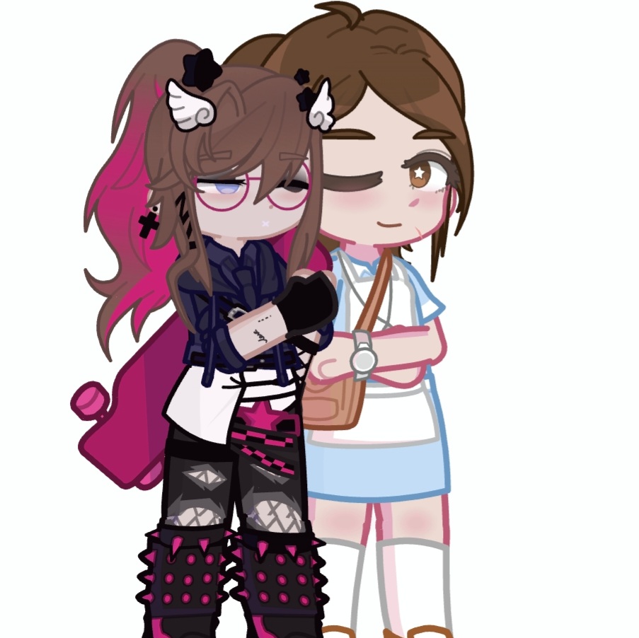 boundforaswim's tweet photo. me and my wife forreals!!! (..ignore the gacha..and the very different styles)

#yumetwt https://t.co/xThlZ8sS8C