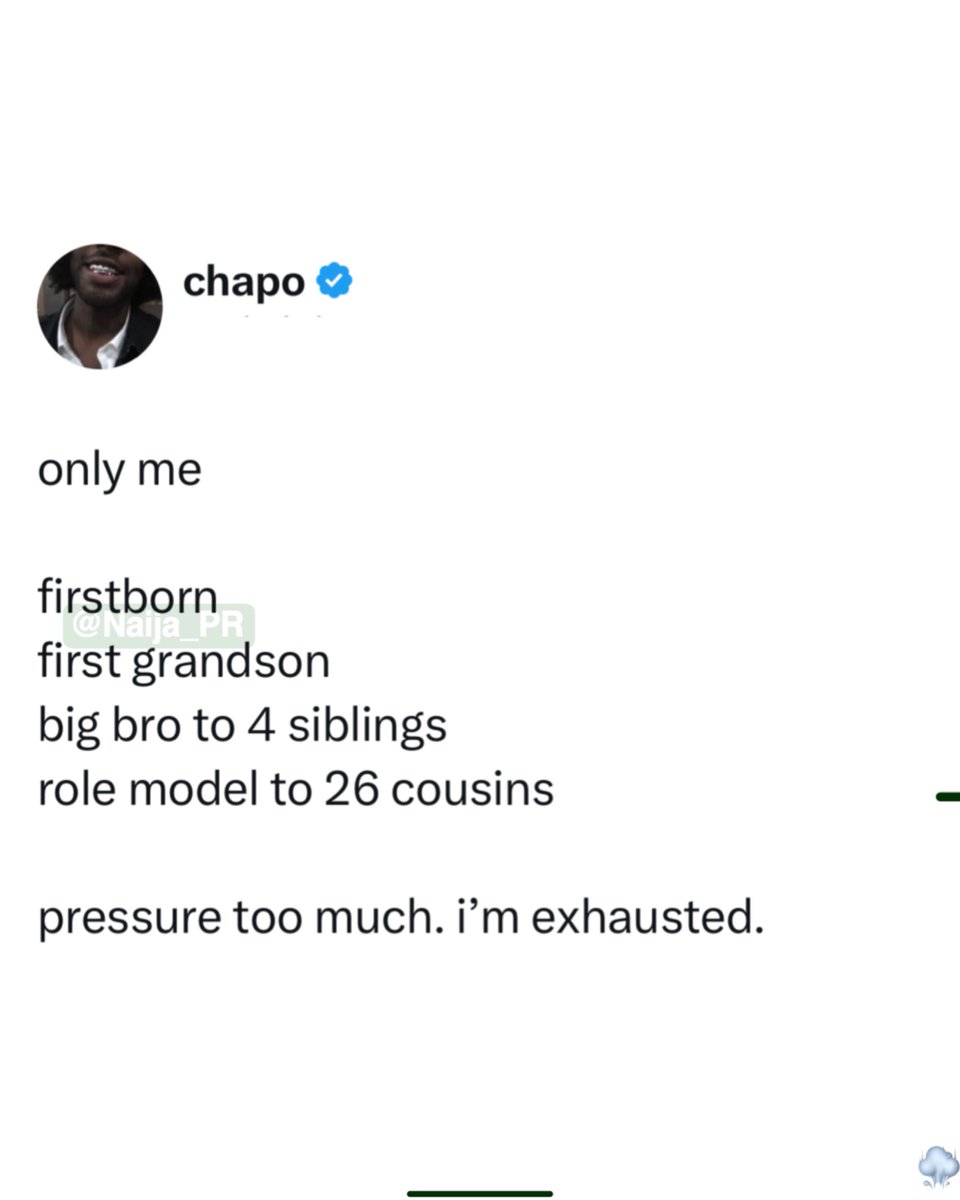 💊 RELATABLE 

Na that ‘role model’ own go hard pass 😂🤌🏽

[📸:-X- ahdebee]