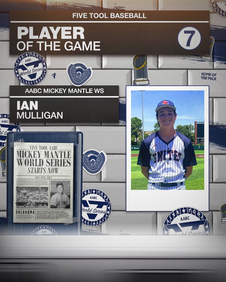 #MantleWS F: <a href="/ropes_baseball/">Ropes Baseball Teams</a> 16U Florence 10, Wow Factor Texas 2027 0
PoG: <a href="/Ian_Mulligan44/">Ian Mulligan</a> 5 IP, 3K, 3H, 0R
Notable: <a href="/I_Armijo26/">Israel Armijo</a> 2-3, 2 RBI, 2R