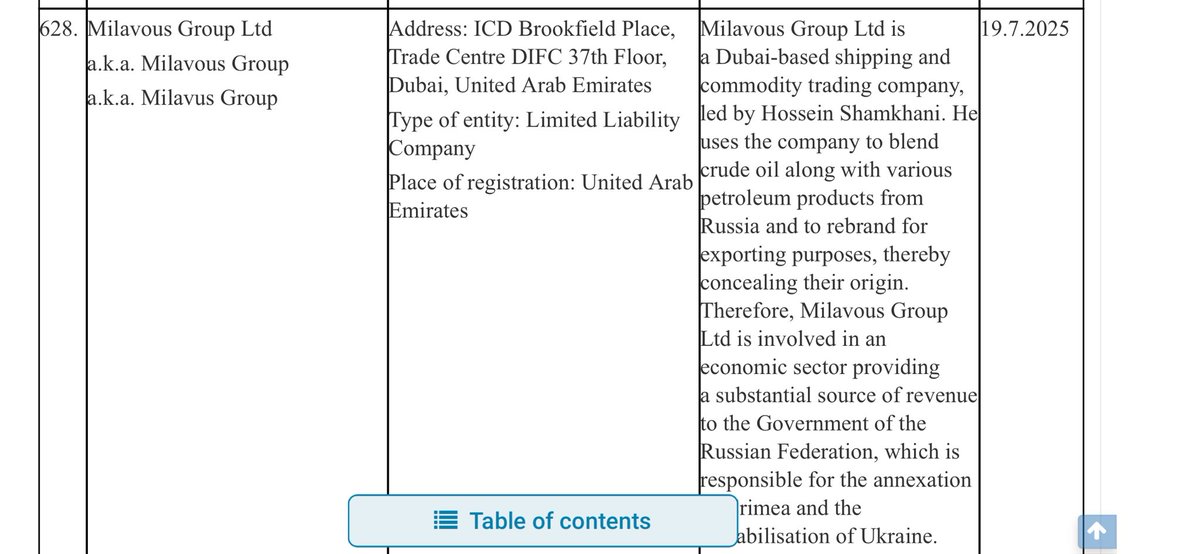 Michellewb_'s tweet image. Who is the mystery flag registry sanctioned by the EU? Gabon. Intershipping Services . (Plus a few more other companies listed I’ve seen)