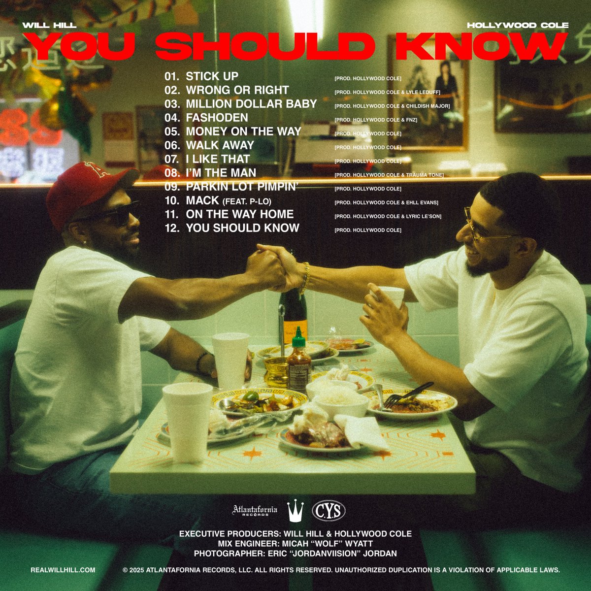 You Should Know 🥂
Cover Art Shot by me🙏🏾
<a href="/realwillhill/">Will Hill</a> &amp; <a href="/_HollywoodCole/">hollywood cole.</a>