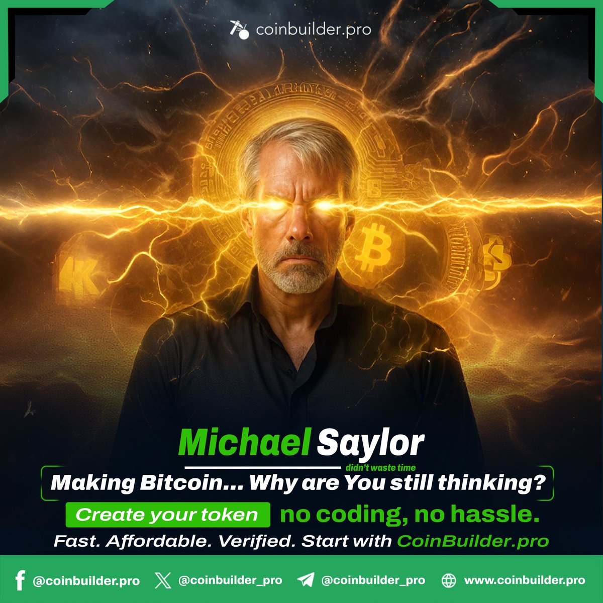 coinbuilder_pro's tweet photo. 💥Michael Saylor didn’t waste time making Bitcoin… So why are YOU still thinking?

💥 Create your token now — no coding, no hassle.
⚡ Fast. Affordable. Verified.
.

🔥 Start now  https://t.co/aUgu6jzPwt

#MemeCoinMovement #تسديد__قروض_θ53θ27θ383 #TheNextPrinceEP12 #Bitcoin https://t.co/uAu8eUr3qw