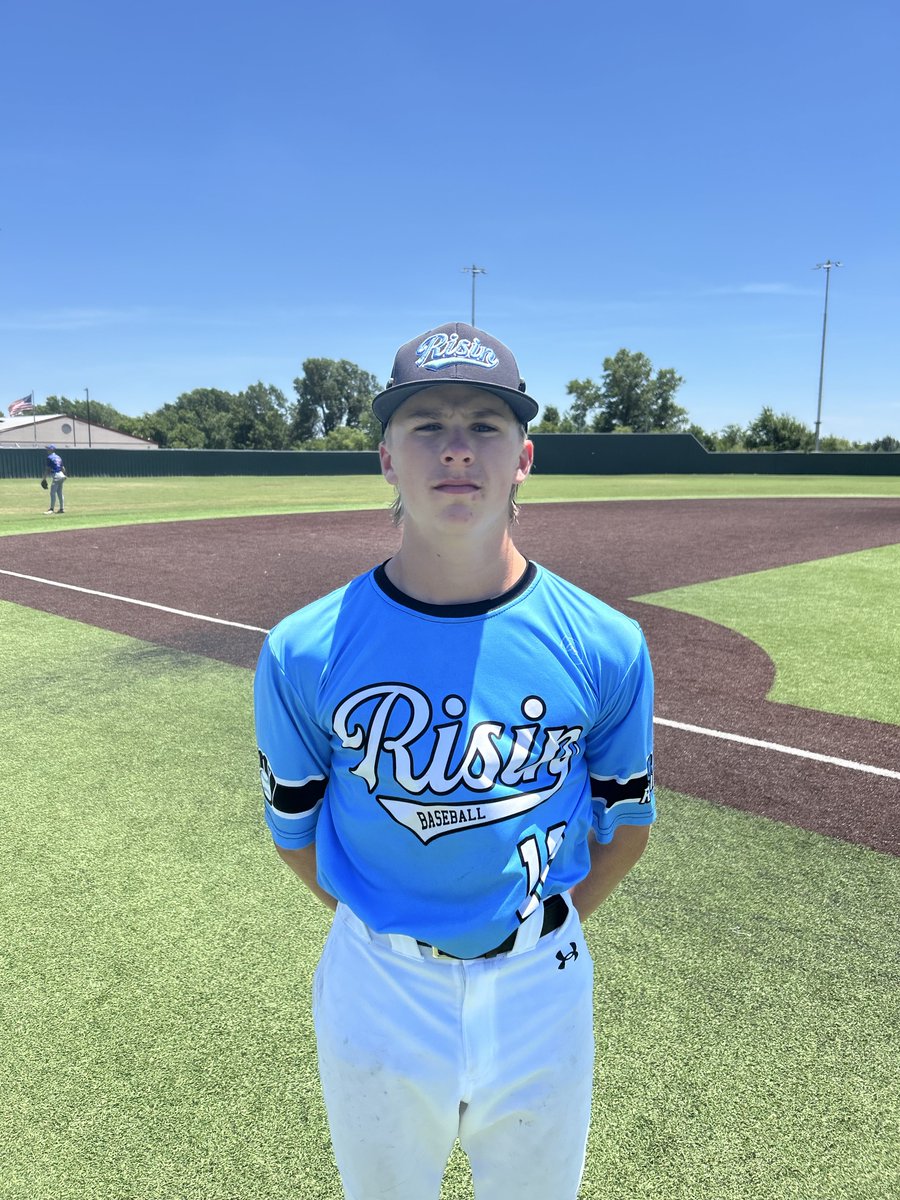 Five Tool Oklahoma (@fivetoolok) on Twitter photo #OKCSatelliteSeries F: <a href="/RisinBaseball/">Risin Baseball</a> Dolejsi 17, Veteran Bat Co. 15U 2
PoG: Teagan Freeburn 4.2 IP, 8K, 0H, 2 ER
Hitter: <a href="/Kamhotz_12/">Kamden Hotz</a> 1-2, HR, 2 RBI #OKCSatelliteSeries F: <a href="/RisinBaseball/">Risin Baseball</a> Dolejsi 17, Veteran Bat Co. 15U 2
PoG: Teagan Freeburn 4.2 IP, 8K, 0H, 2 ER
Hitter: <a href="/Kamhotz_12/">Kamden Hotz</a> 1-2, HR, 2 RBI