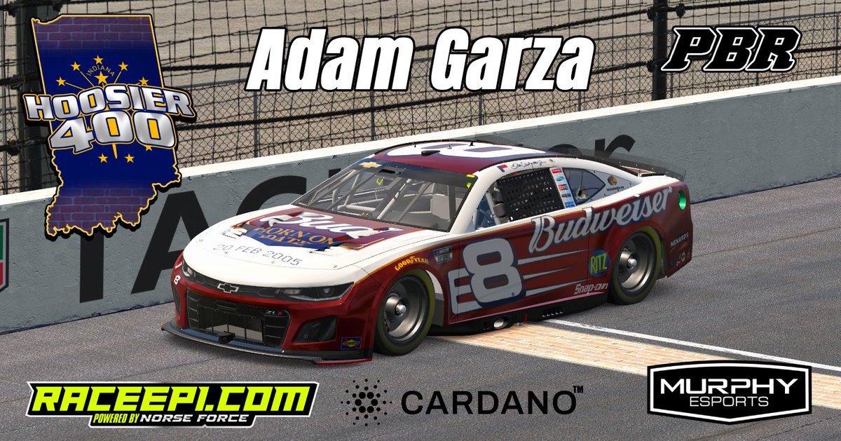 adam__garza's tweet image. 💪Conquered The Monster 💪
P.1⃣ NiS at Dover! One of my worst tracks, felt good to have good pace. Amazing battle with @BowlinGraham.
The Born on The Date Car returns for @IdkPlayer Hoosier 400! Carrying the momentum to get that E-Ticket Win.
⏰💻📺- 8EST / 7 CT on YouTube!
