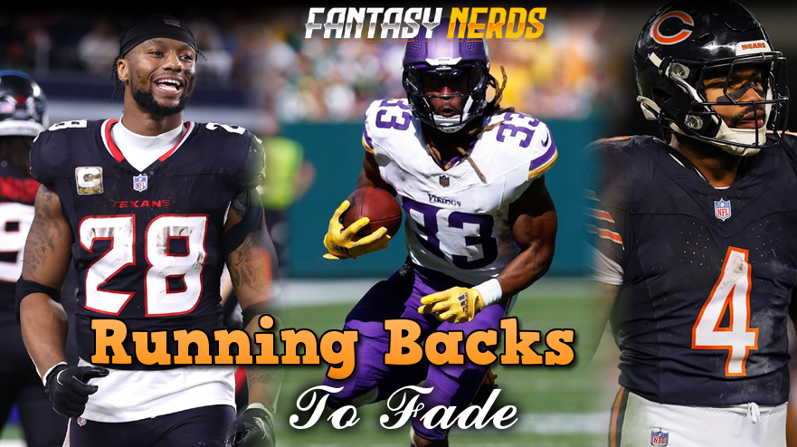 ffnerd's tweet image. Here are 11 running backs that we're going to think twice about before clicking the Draft button.
fantasynerds.com/news/article/7…
#FantasyFootball #fantasyfootballtips #fantasyfootballdraft