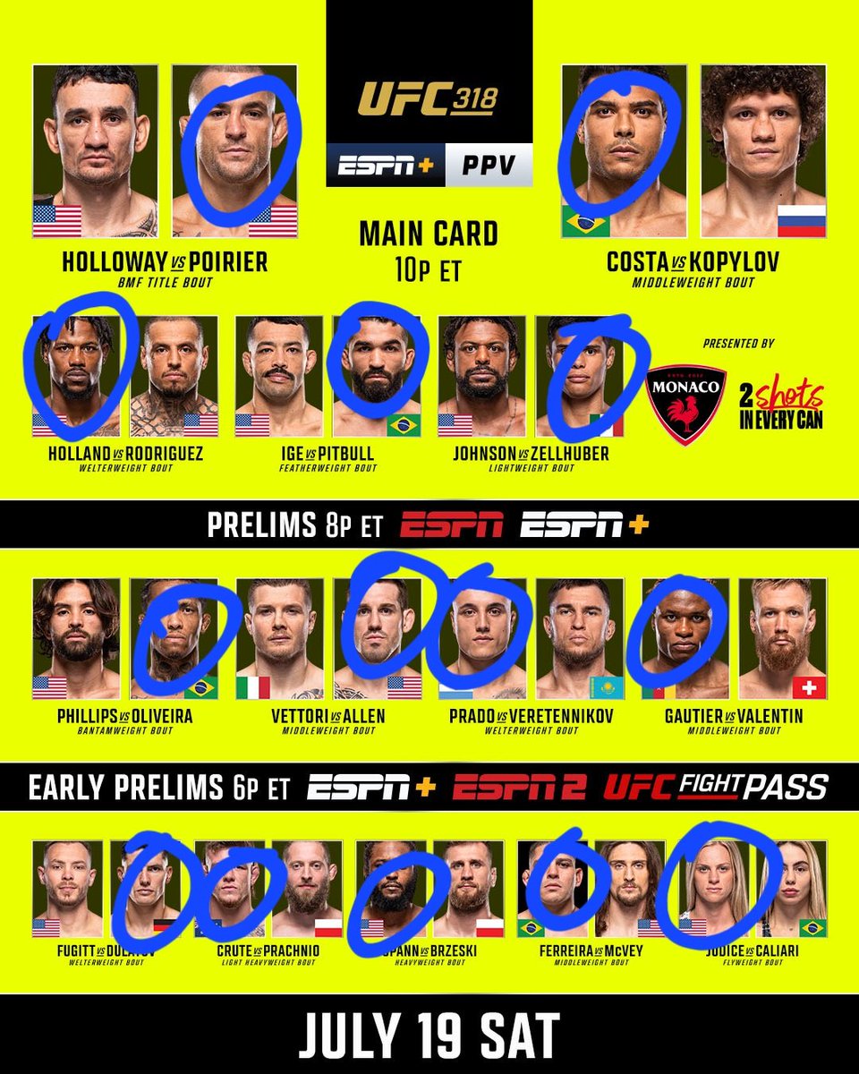 KingOfCrackdown's tweet image. UFC 318 Picks 👇🏾

youtu.be/9AyRuBOV0Rw?si…

#UFC318 #MMA #KingOfCrackdown #UFCFightPredictions