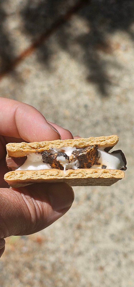 Boredom means making smores with a blowtorch while I visit friends hundreds of miles away after a random text at midnight
