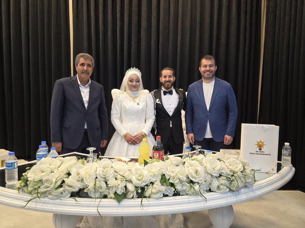 serefcolak's tweet photo. İlçe Yönetim Kurulu Üyemiz Memduh Çoban’ın yeğeni İbrahim ve Elisa çiftinin dü��ününe katıldık.
Genç çiftimize bir ömür boyu mutluluk diliyor, ailelerini tebrik ediyorum. https://t.co/NPpbSzC0xc
