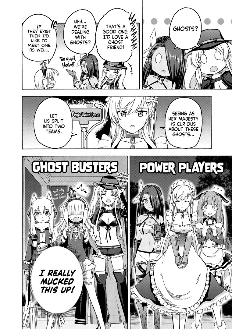 VAST_Visual's tweet photo. In Azur Lane Queen's Orders Volume 1, the Commander is forced to take an extended leave of absence due to overwork!

Queen Elizabeth, his loyal secretary, volunteers to take his place... but faced by mountains paperwork, insubordination, and even a ghost, can she fill his shoes?! https://t.co/qKZUxYcgs3