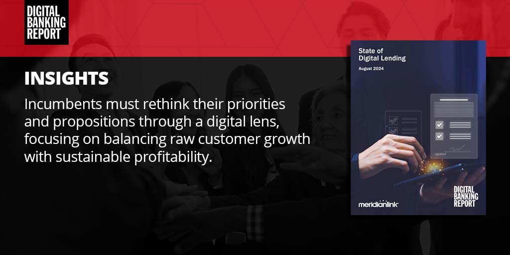 JimMarous's tweet image. Traditional lenders must evolve. That means digital-first design, smarter risk models, and a focus on profitability, not just volume. See what the leaders are doing in The State of Digital Lending. Grab a free copy: tinyurl.com/9p7s52pc