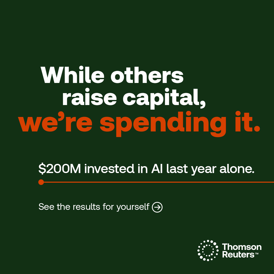 TRTaxAccounting's tweet photo. Agentic AI is revolutionizing the way businesses operate, and for thirty years, Thomson Reuters has been at the forefront of this transformation. Trust the experts and let us help you choose the best agentic AI solution for your business. https://t.co/QZ6Tr5R91g https://t.co/jhY5Cds5qt