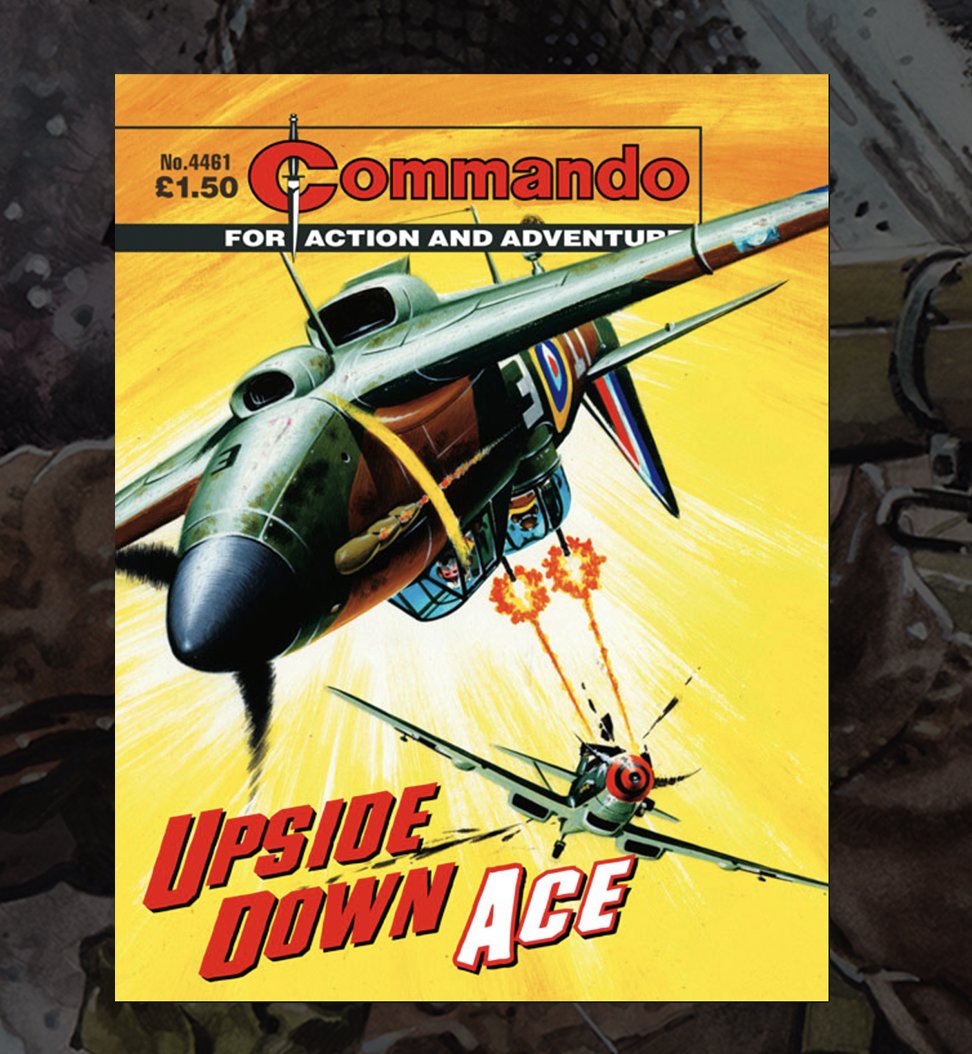CommandoComic's tweet image. Commando first or fav!
Vinny Clarke chose ‘Upside down Ace’ as his first or fav!
Let us know your first or fav Commando! -QM