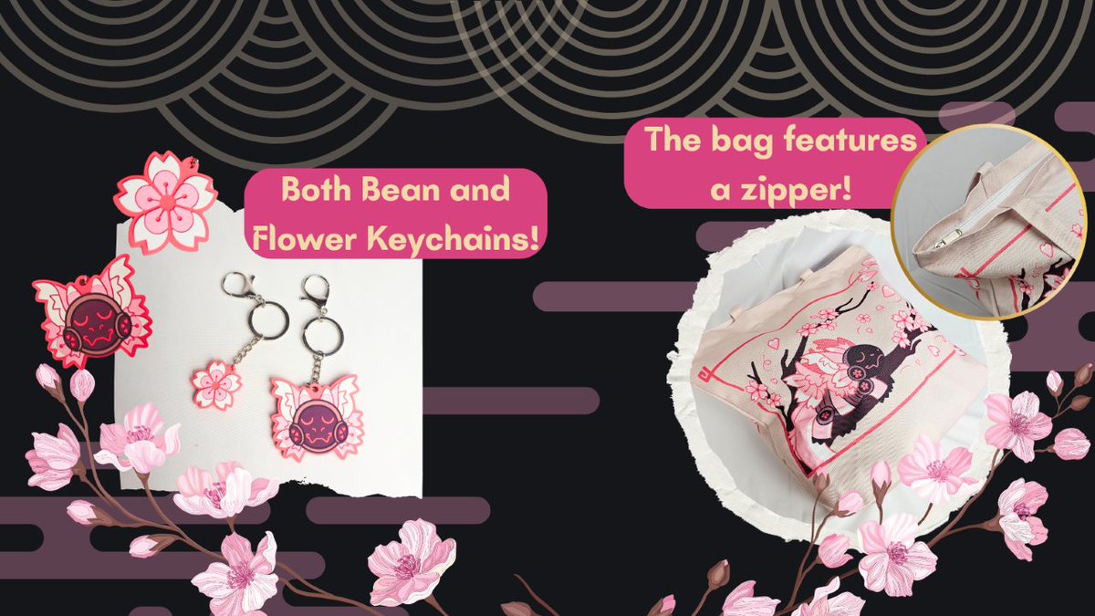 BossMonstaLV's tweet image. Psssst.... Sakura beans now have their accessories. We tried out making some tote bags and we can say its preeetty good.
bossmonsta.com/products/bloss…