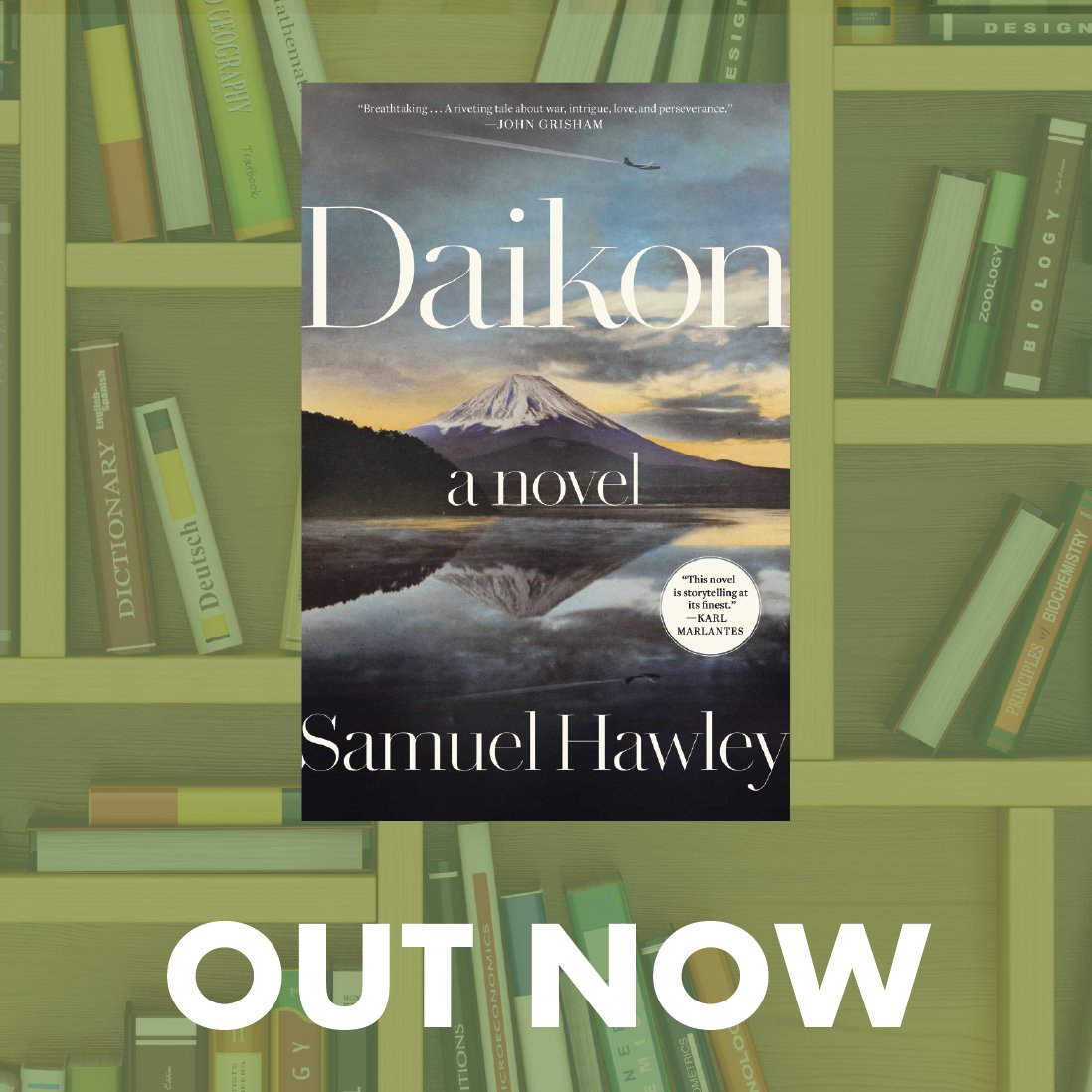 HMCPL's tweet image. Check out Annie&apos;s July Picks
📚 Daikon by Samuel Hawley (OUT NOW)
📚 One Yellow Eye by Leigh Radford (OUT NOW)
#HMCPL #PublicLibrary #LBC #BookRecommendations #BooksBooksBooks #SamuelHawley #LeighRadford