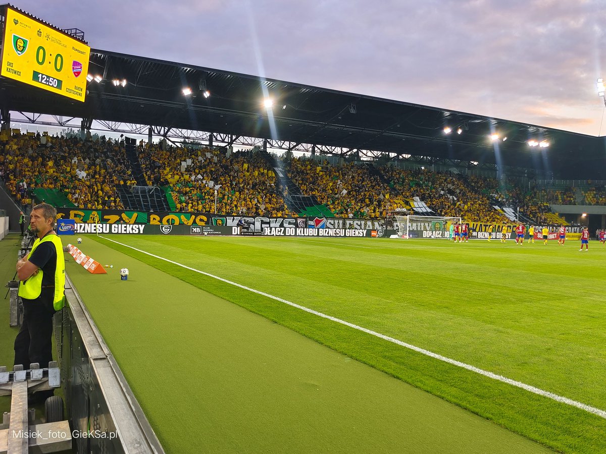 MiskaPatryk's tweet image. #GieKSaTwitter GieKSa odpala na pierwszym meczu