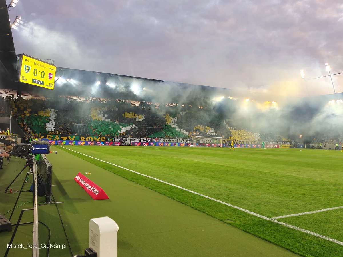 MiskaPatryk's tweet image. #GieKSaTwitter GieKSa odpala na pierwszym meczu