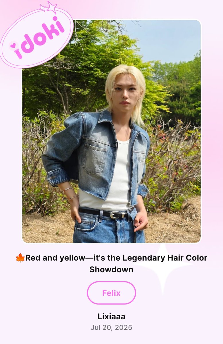 felixiaia (@felixiaia) on Twitter photo Hai, for the Idoki election, please vote for Felix in the Red And Yellow vote topic - it's the legendary hair color, for the main vote we have reached the target, if you are confused, please visit the <a href="/FELIX_BASE/">FELIX BASE</a> account to find out the voting guide for other applications too👐 Hai, for the Idoki election, please vote for Felix in the Red And Yellow vote topic - it's the legendary hair color, for the main vote we have reached the target, if you are confused, please visit the <a href="/FELIX_BASE/">FELIX BASE</a> account to find out the voting guide for other applications too👐