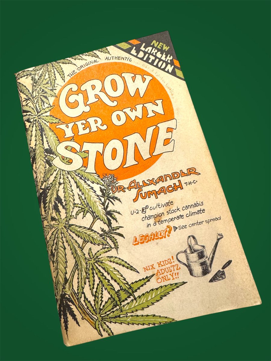 DominelliElisa's tweet photo. Published in 1974 by River City Stoneworks in Canada. For educational purposes only…
#marijuana, #Counterculture, 
#Hippies #Howto https://t.co/NAIewpoPsq