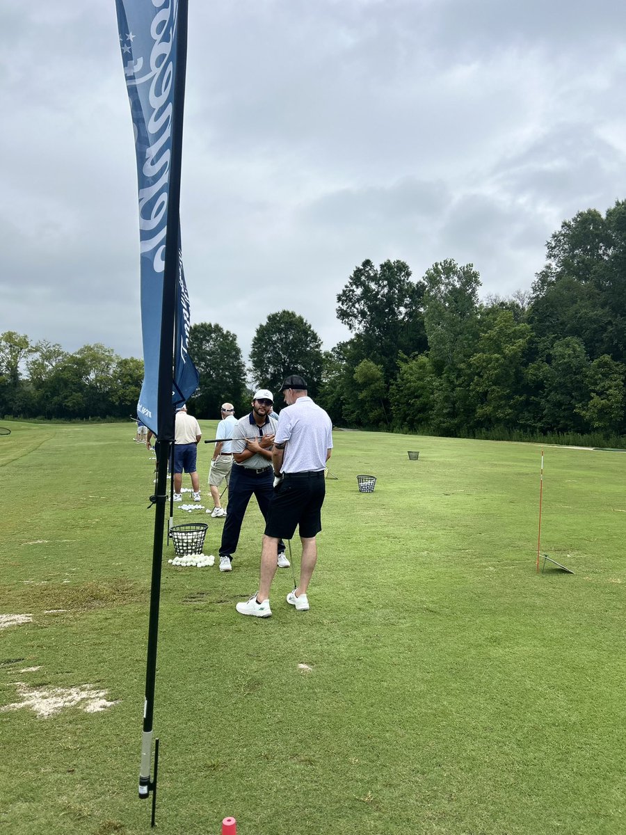 ChattanoogaGolf's tweet image. We fought off the weather during our PGA Hope session today. We worked on irons and 100 yard shot. Great job today and thank you for battling the weather with us! Looking forward to next week!