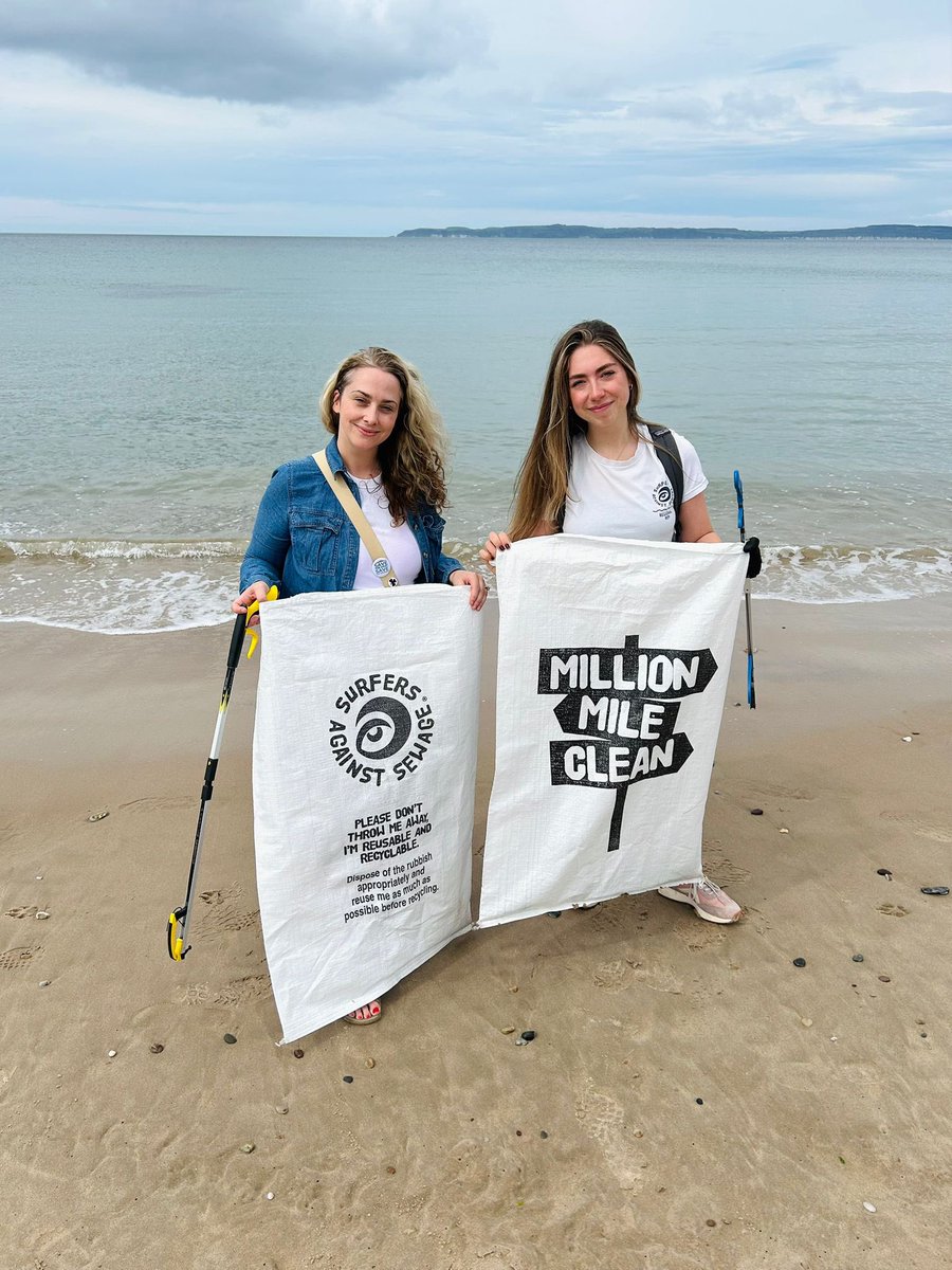 ProgPoliticsNI's tweet image. Pics from today’s People vs Plastic protest at Ballycastle Beach