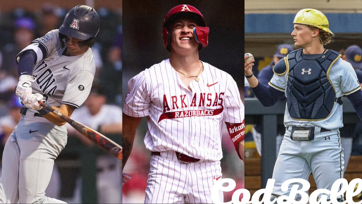 codball's tweet image. 2025 Cape League Home Run Contest Finalists:
Easton Breyfogle- @ArizonaBaseball
Kuhio Aloy - @RazorbackBSB
Carson Tinney - @TexasBaseball