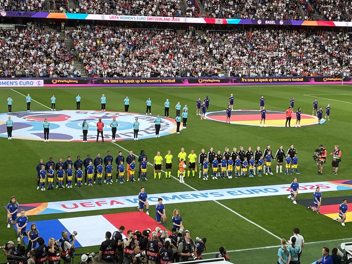 France v Germany in Basel for a place in the Euro semifinals.