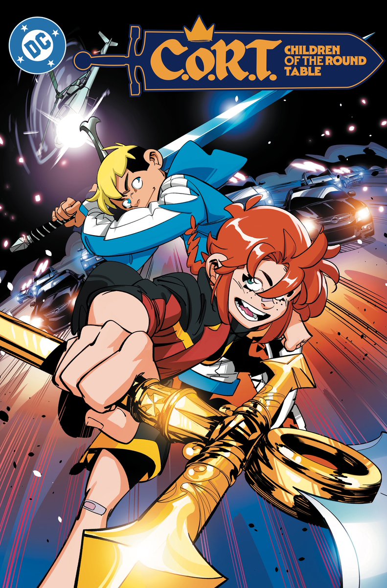 TomTaylorMade's tweet image. First look at the logo for
C.o.R.T. - Children of the Round Table!
Issue #2 coming October.
So excited for you all to read this book. Preorder with your local comics shop!
@DiNicuolo_.