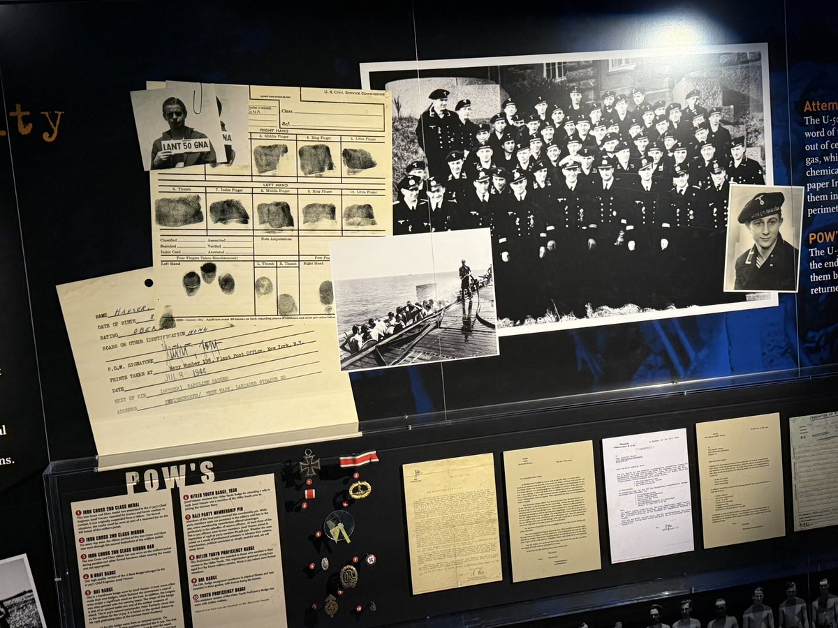 SenBillCassidy's tweet image. Interesting bit of Louisiana history: Ruston hosted German POWs captured from a WWII submarine. I saw a museum display about this. The submarine that the prisoners were on is in the museum.