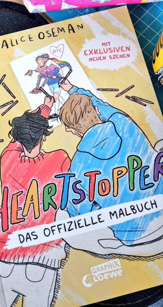 Very happy to have this 💜 #Heartstopper
