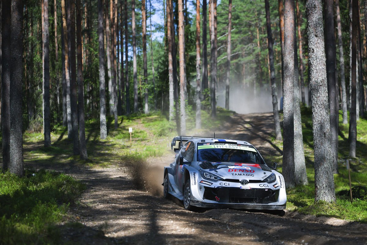 Another day where we give it all…. but the result we hoped isn’t level with the attack we putted in stages today. 
Still holding 4th overall before last 3 stages tomorrow. 
We will push to gain maximum points!

#wrc #rallyestonia  #kallerovanperä #jonnehalttunen