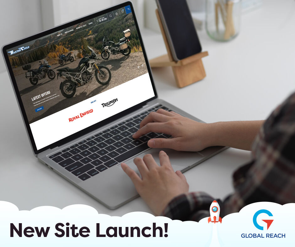 GlobalReach's tweet photo. Revving up the online experience for vintage motorcycle enthusiasts!🏍️

To help Baxter Cycle better serve British bike lovers across the globe, we built a modern, responsive e-commerce website tailored to their legendary inventory.

🔧See the full project: https://t.co/KX1m3WeIh5 https://t.co/TTkHPV5U6n