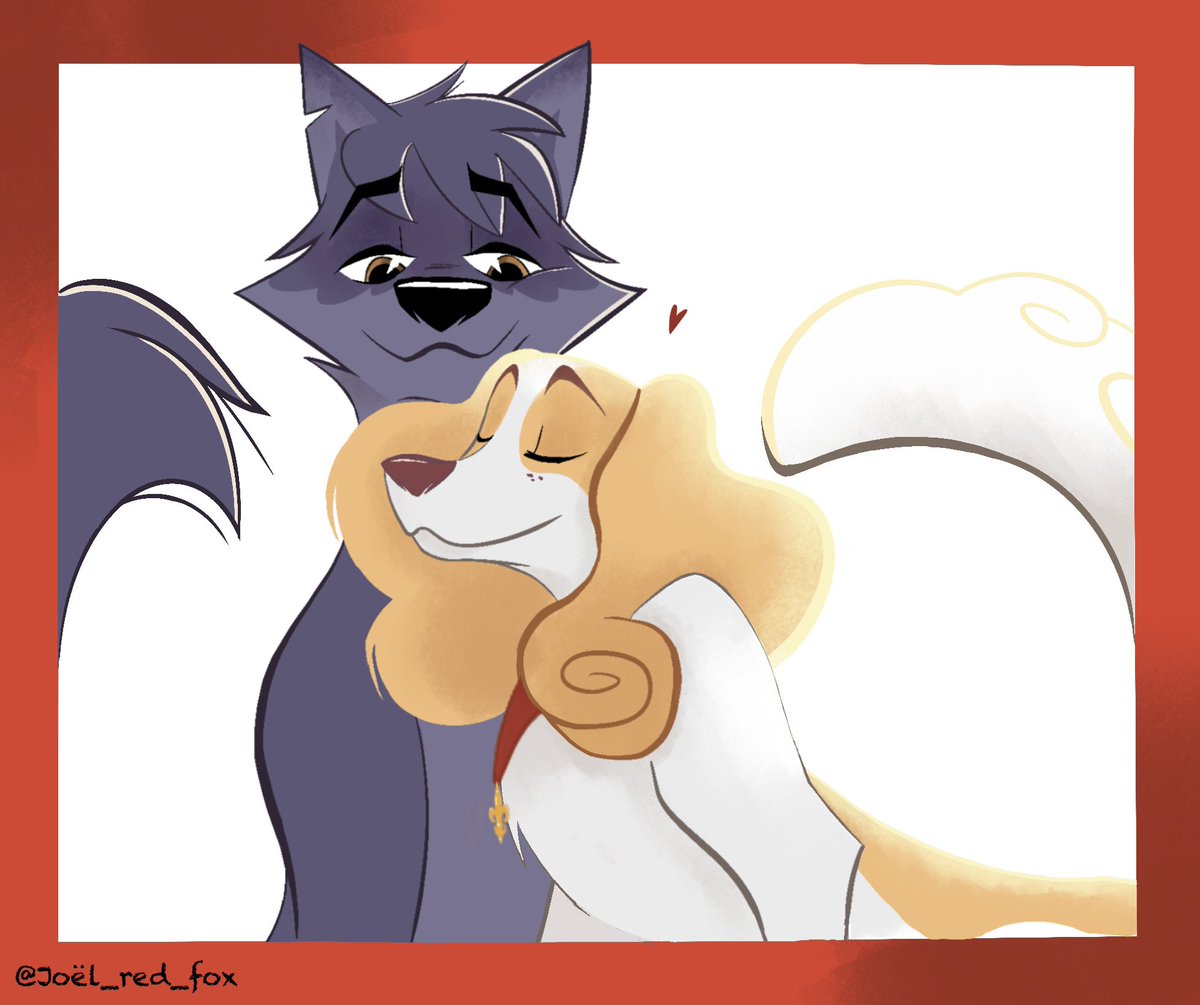 They say nothing, but it says everything.🐺❤️🐶
#belfort #lupin #belfortandlupin #furry