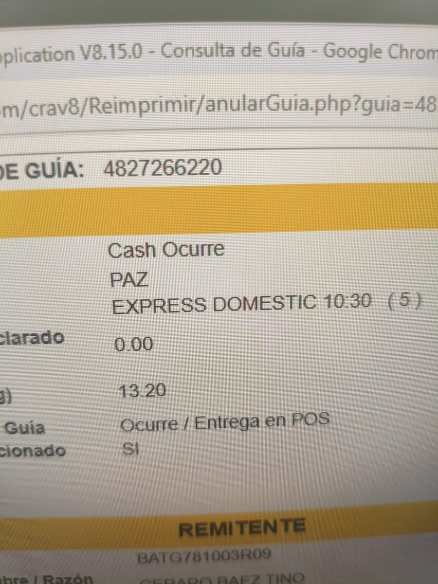 GbaezT's tweet photo. @DHLMex @Profeco emvie paquete el jueves y aun no sale de la sucursal en que lo documentr, me cobraron $1570,por entrega a ocurre al dia sig a las 10am,aun no sale de donde lo documentr, pague seguro por que el envio era caro, https://t.co/agtWK5UTza