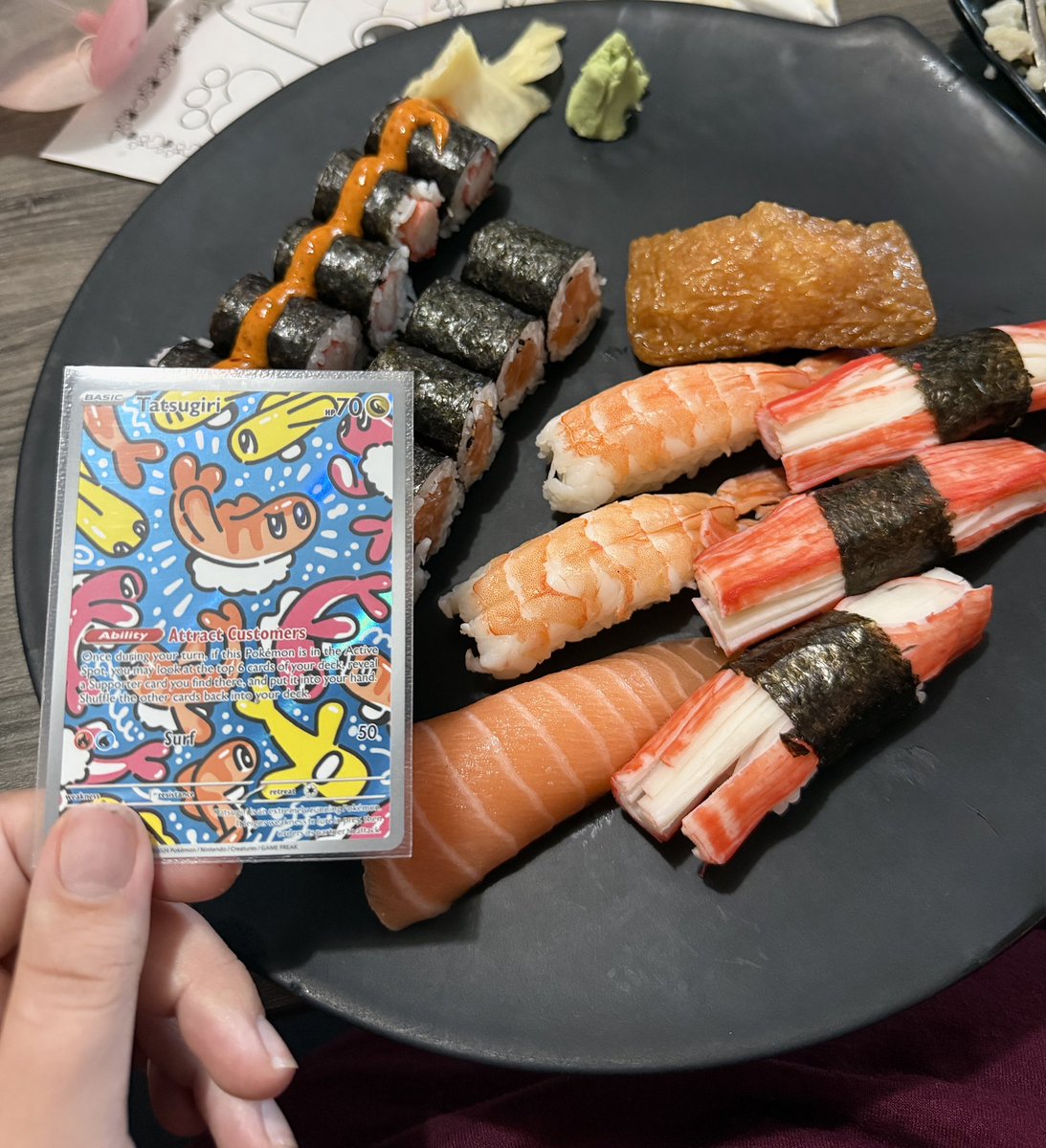 xzuyyu's tweet image. Saturday sushi lunch!